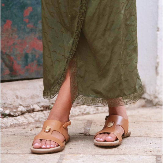 77:77 Iconic H women's grounding shoes with Picture Jasper crystal