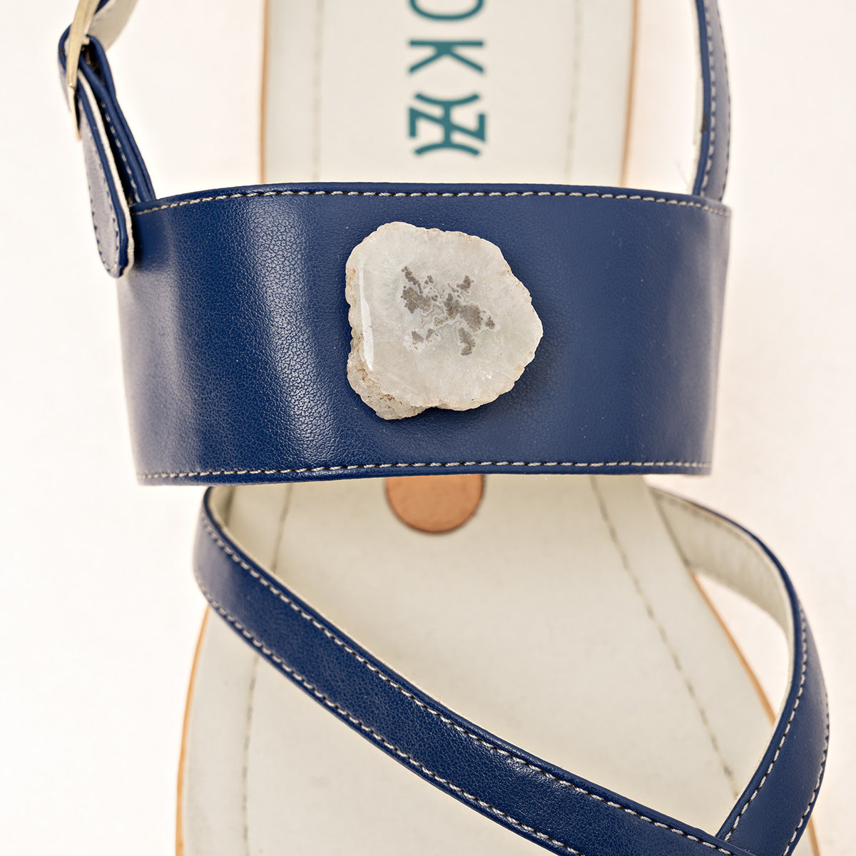 4444 Cobalt with White Solar Quartz