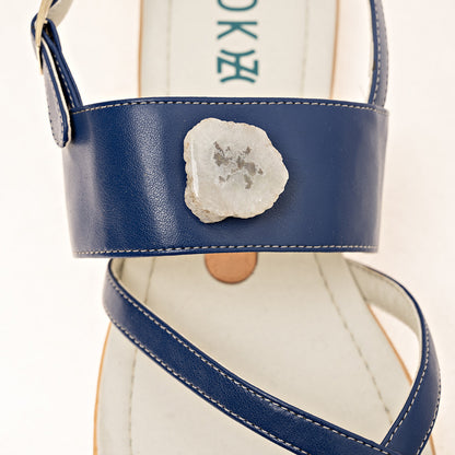 4444 Cobalt with White Solar Quartz