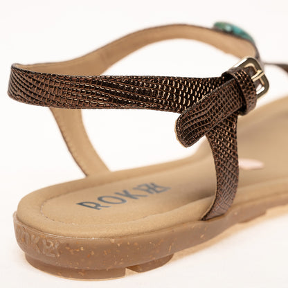 11:11 Chocolate serpentine with Tibetan Turquoise
