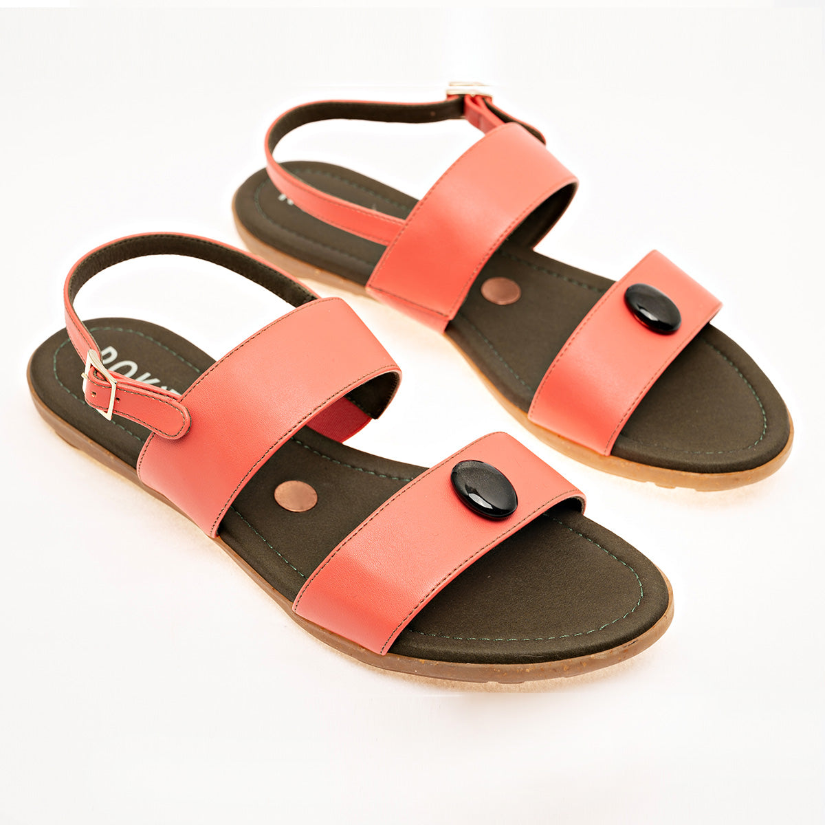 5555 Coral with Golden Sheen Obsidian