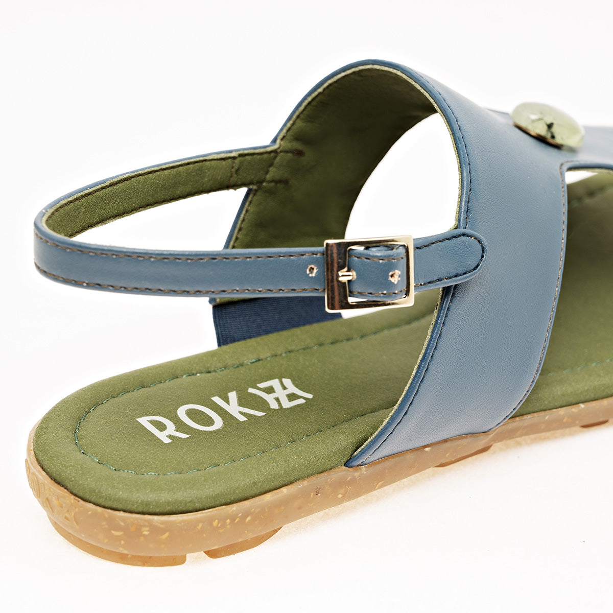 7777 Denim with Prehnite