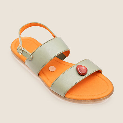 
55:55 Timeless Arc women's grounding shoes with Carnelian crystal