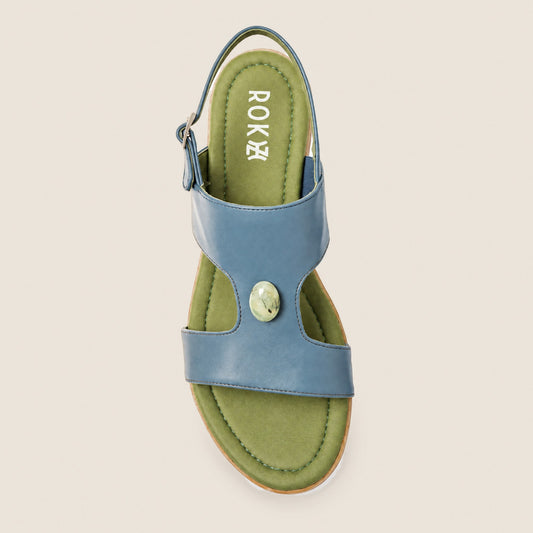 77:77 Iconic H women's grounding shoes with Prehnite crystal