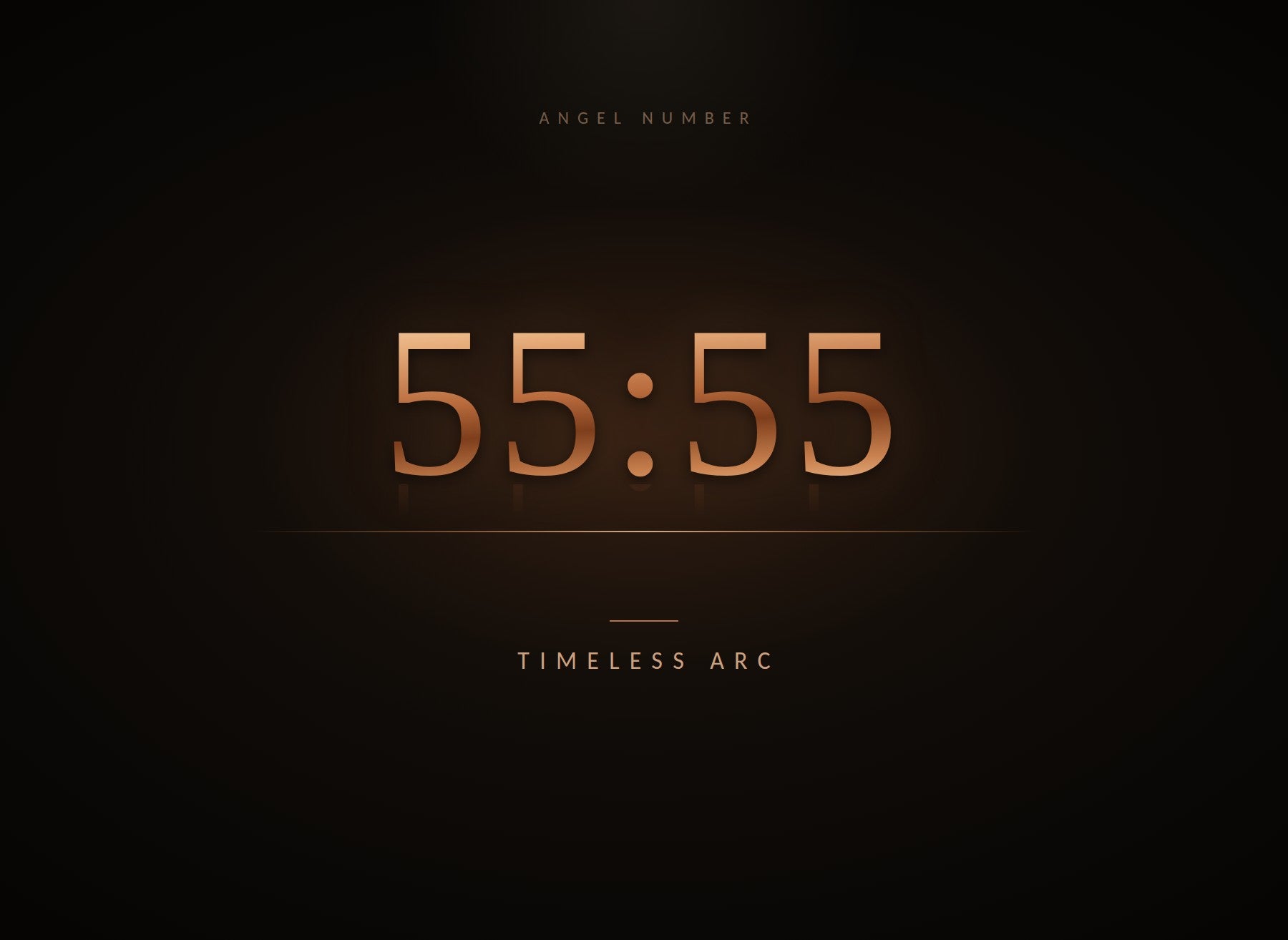 55:55 (5555) angel number artwork