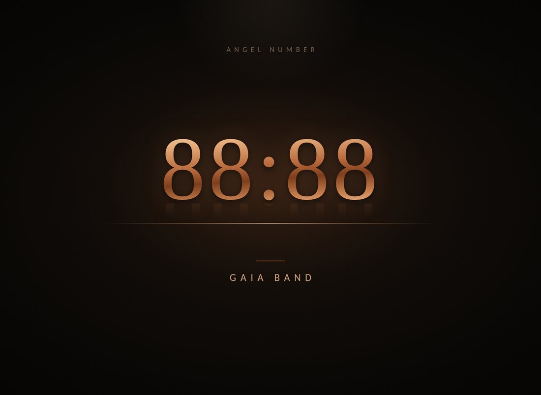 88:88 (8888) angel number artwork